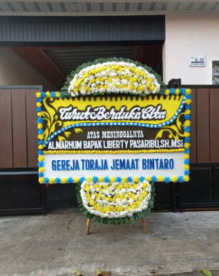 Papan Bunga Duka di Harjosari I