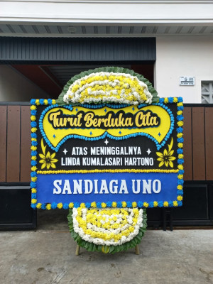 Papan Bunga Duka di Harjosari I